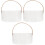 3Pièces Seau De Bar Transparent En Pour Bouteilles Glace 4