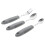 4Sets Adaptive Grijs Voor Ouderen -Slip En 2