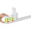 Automatic Can Organizer White Plastic Fridge Storage Container for Kitchen and Shop Use 2