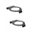 2Ensembles Support Mural Noir Pour Rangement Affichage Ballons 6
