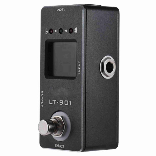 Guitar Tuner Pedal Chromatic True Bypass LCD Display 2