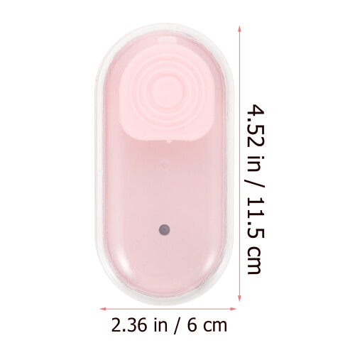 Brosse Résistante ABS Rose Pour Bain Portable De Chien 1