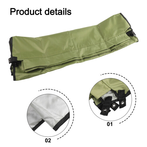 Outdoor210D Oxford Υφασμάτινο Παρμπρίζ για Κάμπινγκ, Φορητό, Πτυσσόμενο Παρμπρίζ, Οθόνη 2