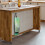 PRYESS Wall-Mounted Hanging Trash Bag Organizer Polyester 3