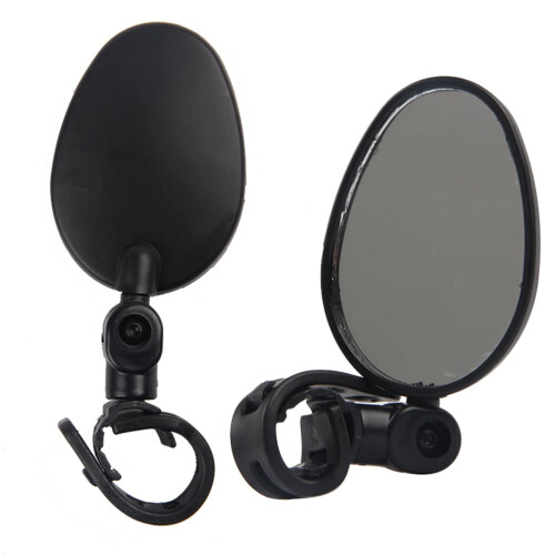 Universal Handlebar Rearview Mirror Oval 360 Degrees 2