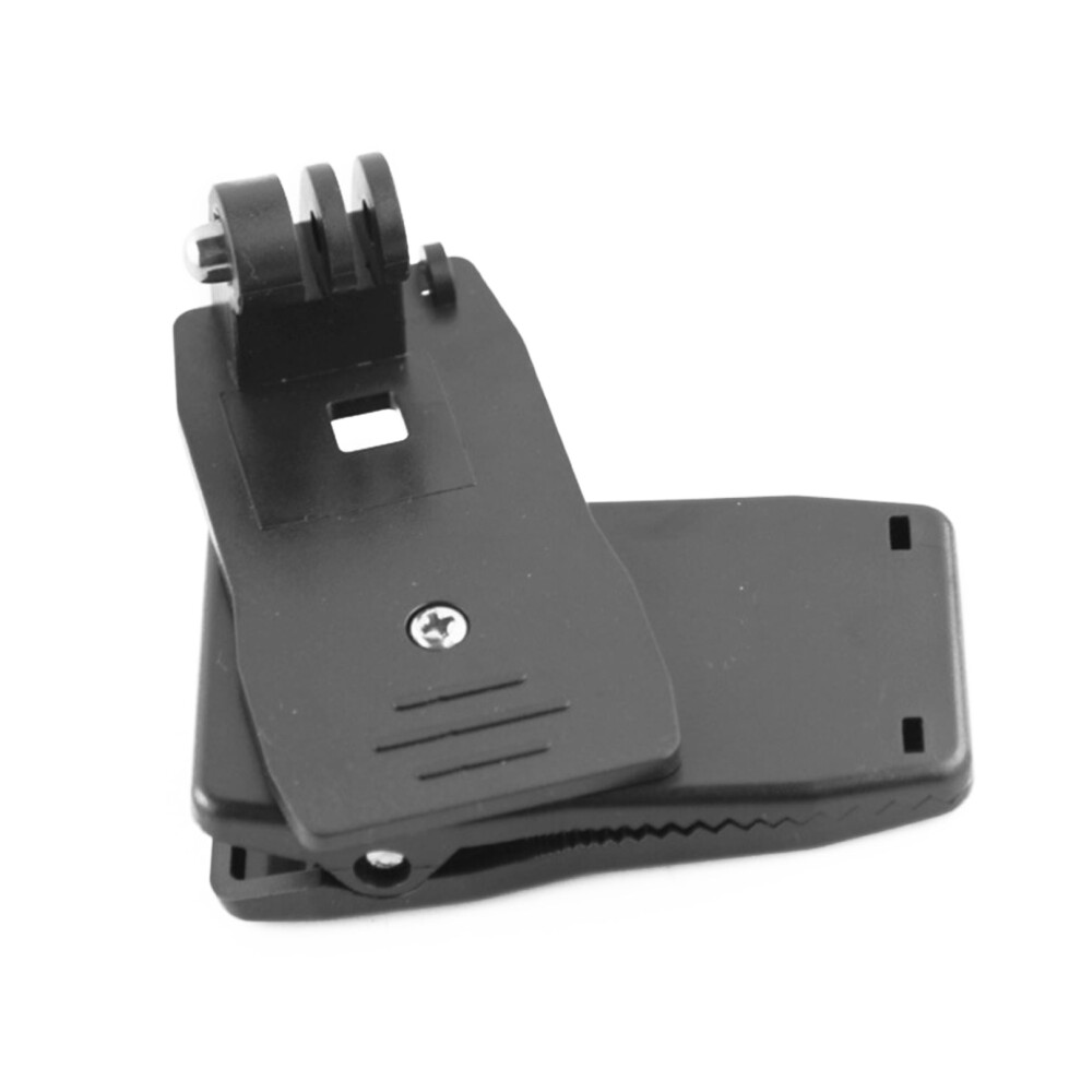 360 Rotation Action Camera Backpack Hat Clip Clamp Mount For Gopro Sjcam Eken 9130661138796