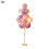 2-Pack Inflatable Christmas Ball Stands with Lights 2