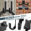 Shed Hooks J and U Style 4 Pcs 2