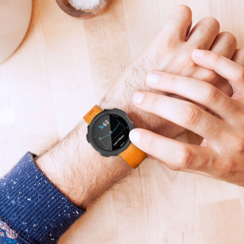 Conjunto de 4 capas protetoras de silicone resistentes a impactos, compatíveis com Garmin Forerunner 235. 2