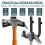 Shed Hooks J and U Style 4 Pcs 4