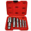 6-Piece NPT Pipe Thread Repair Kit with Extractor Tools, 6 Sizes, Steel, Compact Case 1