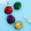 15 st glitterbollleksaker teaser glänsande katt crinkle interactive 3