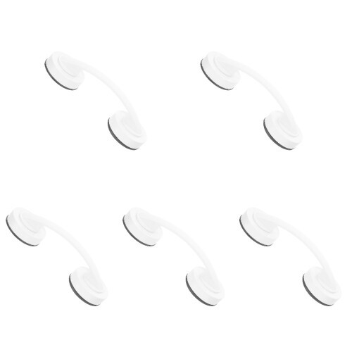 5St Suction Cup Plastic Handgreep Voor Bad, Douche En 2