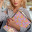 Polyester Bible cover retro alpaca cactus pink pattern 7