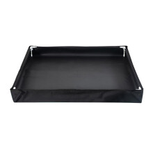 Yucurem2025 Plato de ducha portátil mejorado, base de ducha plegable con orificio de drenaje inferior para caravanas, duchas de camping al aire