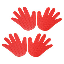 Kinder-Handform-Marker 2 Paar Rutschfeste Handflächenpunkte PVC Koordinationstraining