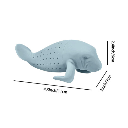 Silicone Tea Strainer Reusable 2PCS 2