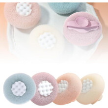 Super Soft Sunflower Suction Cup Bath Ball, 2-in-1 Shower Sponge & Massage Ball – Compatible with all standard tubs