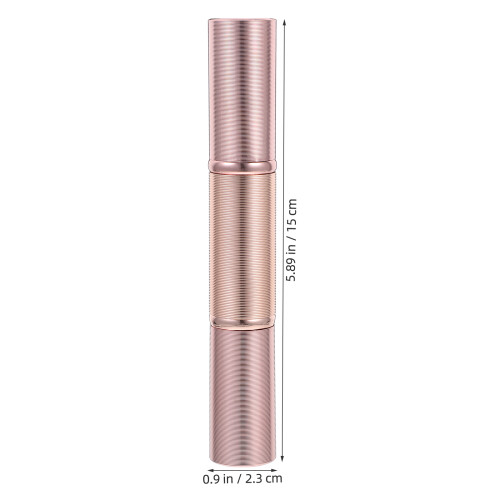 5Pièces Pinceaux Cosmétiques Rose Gold Compact Multi Usage 1