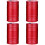 4Pièces Cendrier Couvert En Alliage Rouge, Antifumée, Usage Intérieur 7