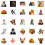 Funny Cat Stickers Pack 50 Pieces 3
