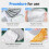 Multipurpose Wire Dishwashing Rags Double-Layer Thickened 3