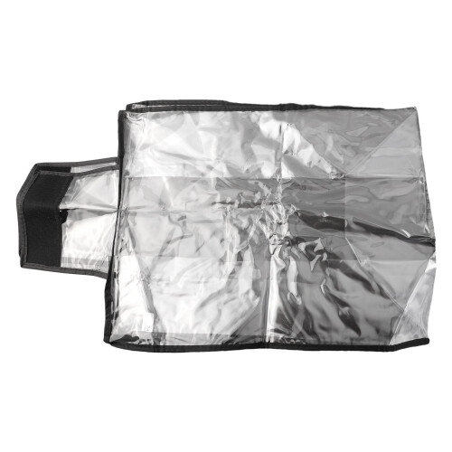 Capa protetora transparente de PVC para malas de 20 a 30 polegadas, ideal para malas com rodinhas e acessórios de viagem. Disponível também em 24 2