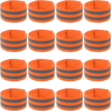 Bandas reflectantes PATIKIL para muñeca/brazo/tobillo/pierna, bandas reflectantes de alta visibilidad, cintas reflectantes de seguridad para correr