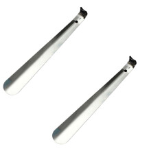 Stainless Steel Shoe Horn with Long Handle and Comfort Grip