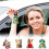 Chaveiro com pingente de animal kawaii 8g 7