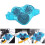 Automatic Rotating Brushes Chain Cleaner Durability Plastics Chain Cleaner for Thorough Maintenances 2