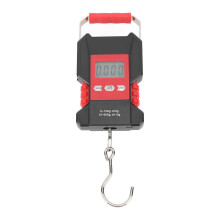 Digitale Fischwaage 50kg mit Hintergrundbeleuchteten LCD-Display, USB-Ladegerät, Messband