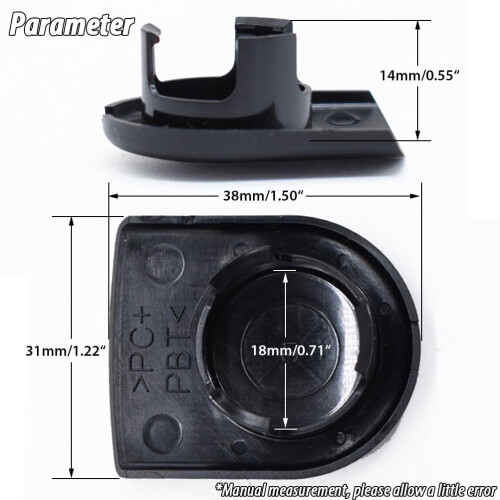 Front Windshield Wiper Arm Nut Cover for Chevrolet Malibu 1
