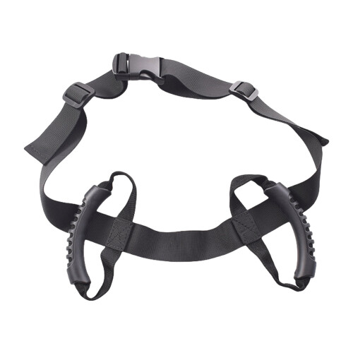 Motorcycle Passenger Grab Handle with Waist Harness 2