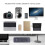 2-Socket Recessed Power Strip with USB-C PD 20W Fast 7