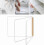 Hand Towel Holder Freestanding 3-Tier Foldable Towel Rack 4