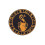 Constellation Embroidered Iron-On Patch Black Gold 1 PCS 1