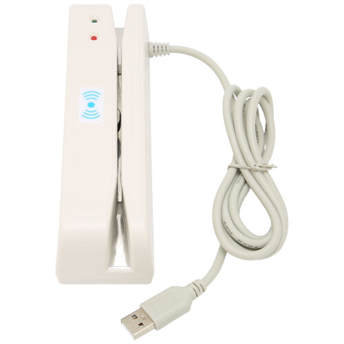 Card Writer, Compact Portable Two Way Swiping Credit Card Reader Convenient Practical For ID Authentication For Banking System For POS System 2