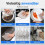 Multipurpose Wire Dishwashing Rags Double-Layer Thickened 8