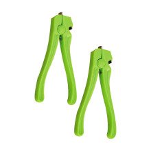 Uioepy Green Shell Opener Clam Pliers (2pcs) – Compatible with Restaurant & Home Use, Spring-Loaded Shucker