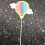 6Pièces Carte 3D Ballon Nuage Pour Décor Gâteau 10