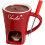 Chocolate Fondue Mugs Set with Forks, 4-Piece 1