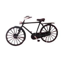 Miniature Bike 1/64 3D Miniature Figure Resin Photography Model Bike Kits for DIY Projects Miniature Scenes Decoration Layout green