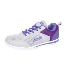 Women's Plus Size Black/White Mesh Sneakers, Breathable Slip-On Casual Shoes, Size 40, Compatible with Daily Wear