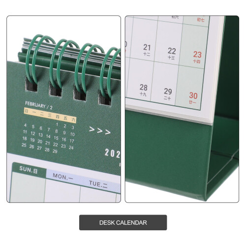 Tabletop Month Calendar Office Supply 1Set 1