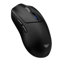 SC580 Tri-Mode Wireless Gaming Mouse: 2.4G/BT5.0/USB-C, 10000 DPI, Rechargeable, 6 Programmable Buttons, Compatible with SpringTok