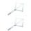 2Pièces Rapporteur D'angle Métal Robuste Pour Usage Construction 5