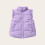 Dětská termo vesta bez rukávů, zip vpředu, polyester, 3-12 let 1