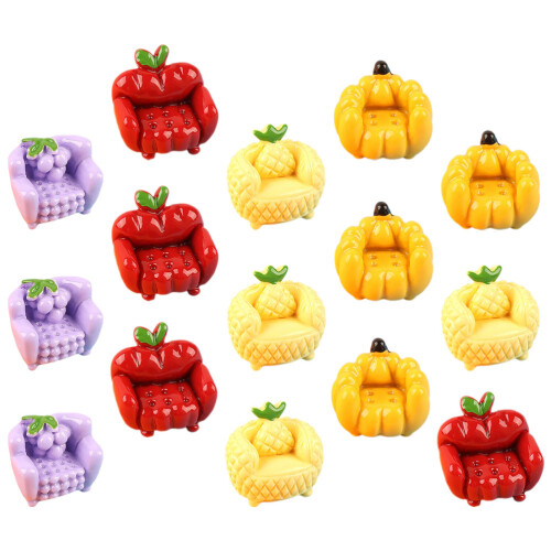 30Pièces Décor Fruit Mini Résine Accessoires DIY Téléphone 1