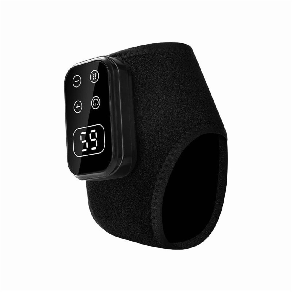 Ankle Massager with Heat & Rechargeable Battery for Pain Relief, Achilles/Plantar Fasciitis â Compatible with All Feet